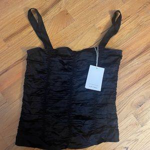 &Other Stories NWT Ruched Tank Top